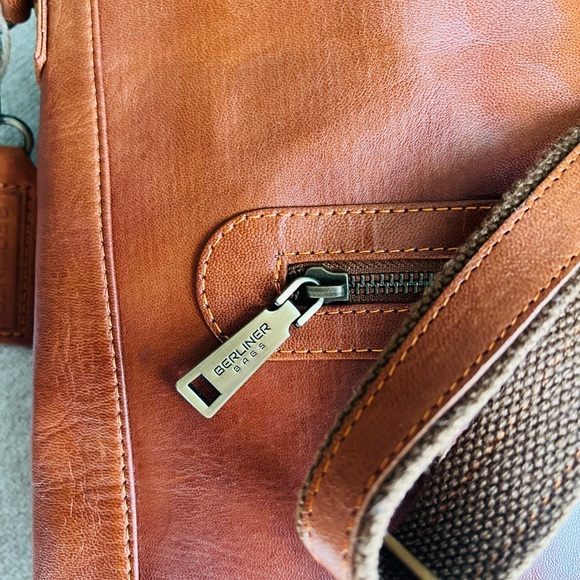BERLINER BAGS Genuine Leather Shoulder Bag Siena, Handbag, Crossbody Bag - Picture 8 of 8